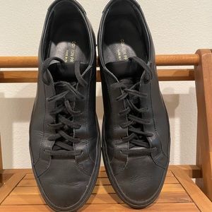 Black common projects shoes